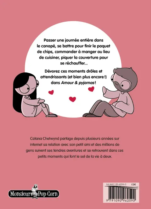 Verso de l'album Petits moments d'amour 3 Amour et pyjamas