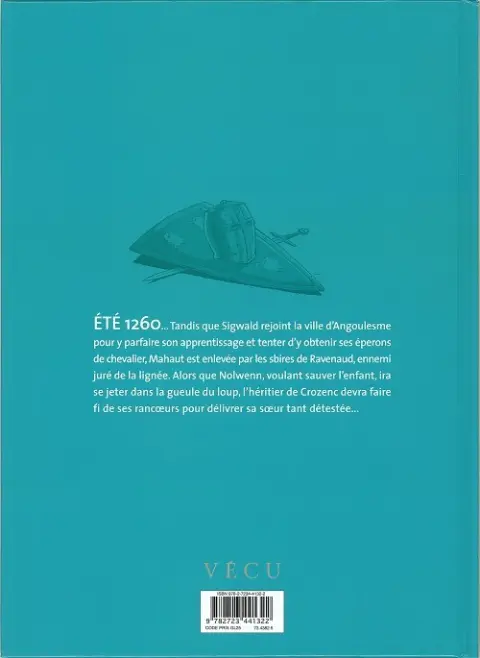 Verso de l'album Les Aigles décapitées Tome 17 Le châtiment du banni