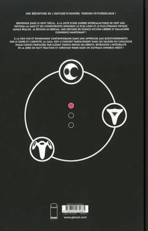 Verso de l'album ODY-C