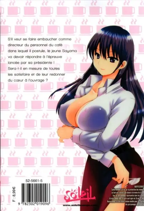 Verso de l'album Choco-pa ! service compris 01