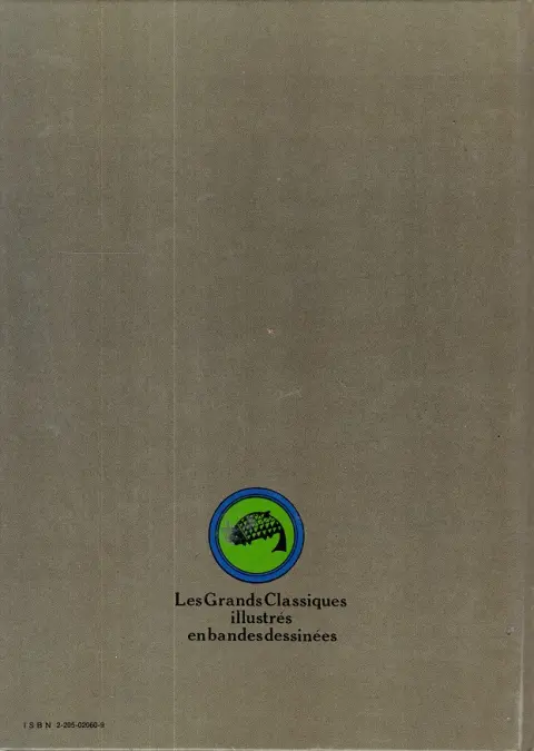 Verso de l'album Le dernier des Mohicans