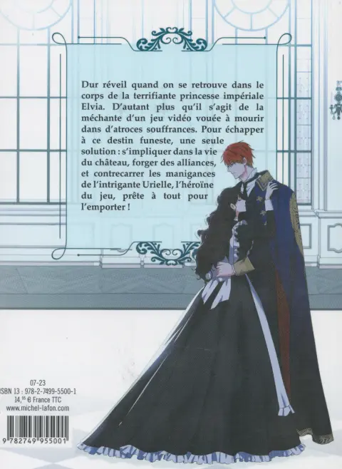 Verso de l'album Je suis tombée dans un Jeu de Harem Inversé ! 1