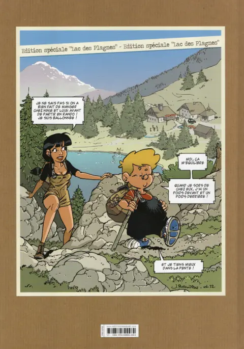 Verso de l'album Les Pieds sur Terre... Tome 3 La Nature te le rendra