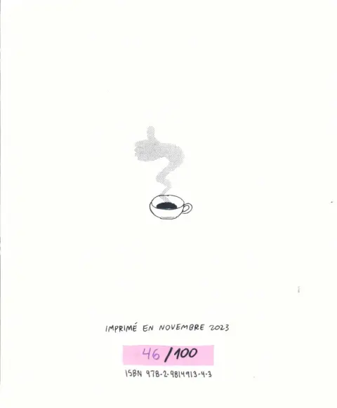 Verso de l'album Les zines de bande dessinée A Buenos Aires et à Montréal, autogestions, subventions, foires, religion, censure, café et croissant.