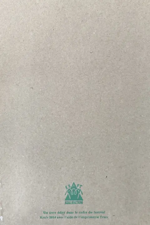 Verso de l'album Déluge