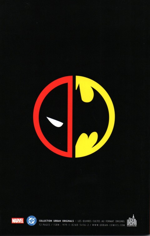 Verso de l'album Deadpool / Batman Tome 1