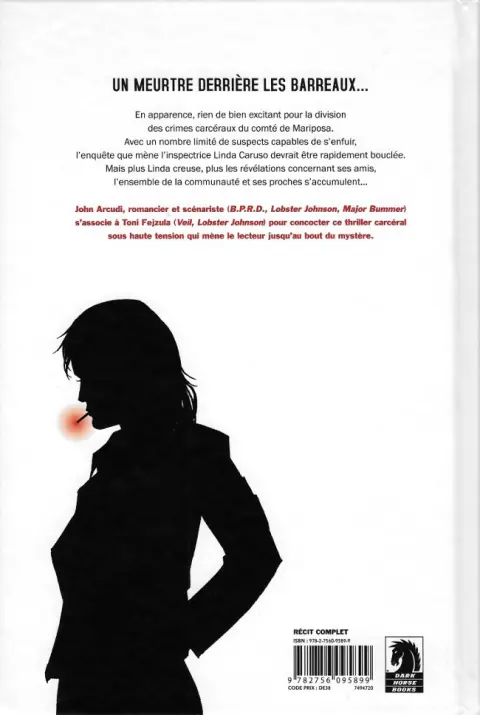 Verso de l'album Dead Inside