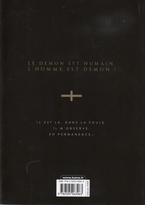 Verso de l'album DevilsLine 1