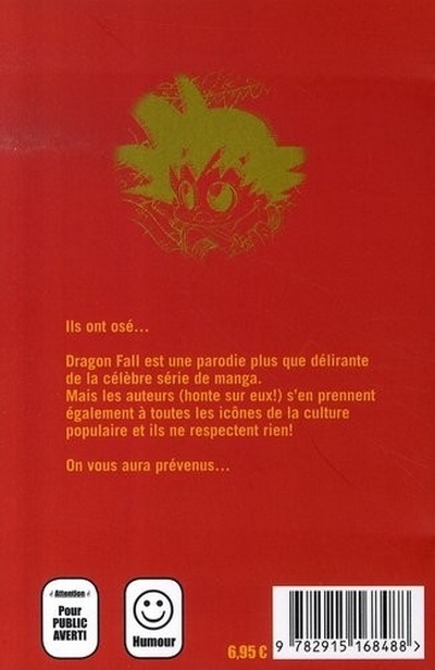 Verso de l'album Dragon Fall Tome 5 Touche Pas à Mes Boules !