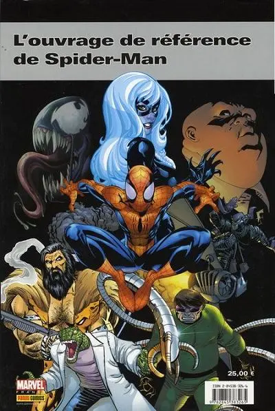 Verso de l'album Encyclopédie Marvel Tome 2 Spider-Man