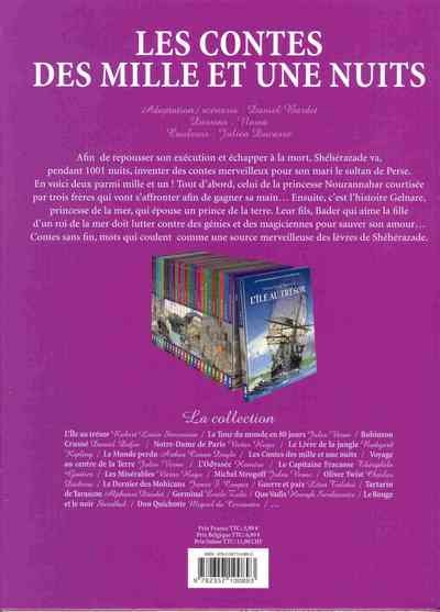 Verso de l'album Les Incontournables de la littérature en BD Tome 8 Les Contes des mille et une nuits