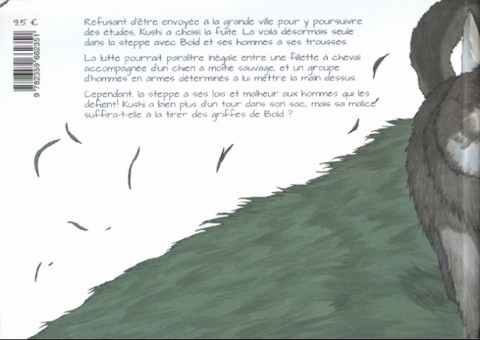 Verso de l'album Kushi 2 La tanière du loup