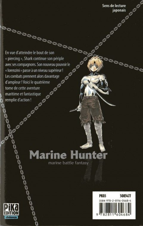 Verso de l'album Marine Hunter 4