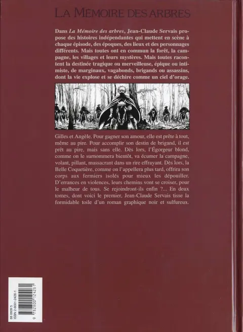 Verso de l'album La Mémoire des arbres Tome 5 La belle coquetière - Tome 1
