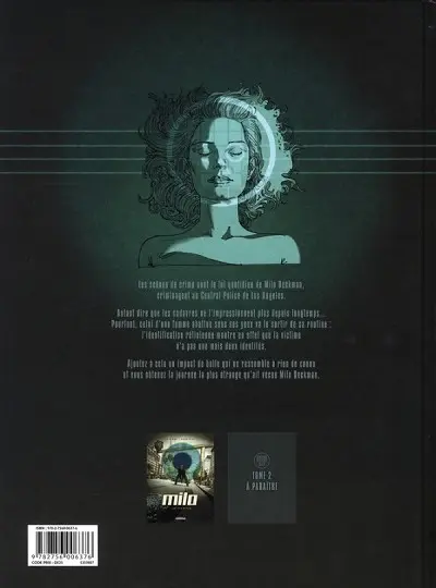 Verso de l'album Milo Tome 1 Un jour de plus