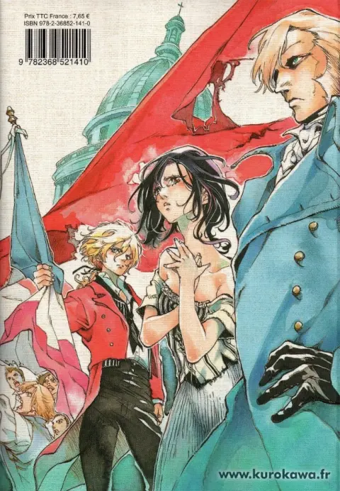 Verso de l'album Les Misérables 1