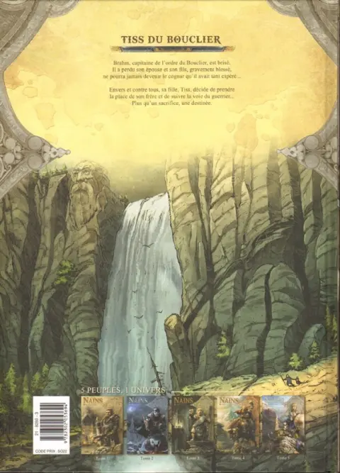 Verso de l'album Nains Tome 5 Tiss du Bouclier