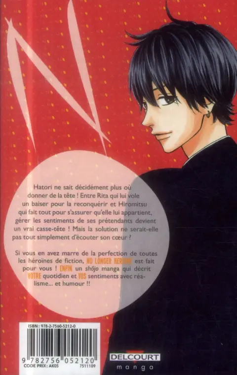 Verso de l'album No longer heroine 8
