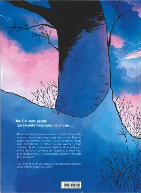 Verso de l'album Pétales