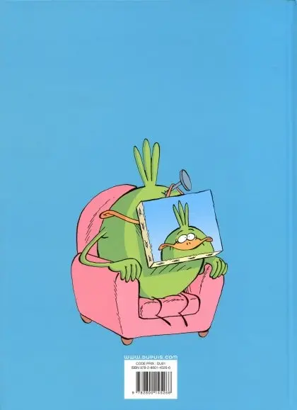 Verso de l'album Le Piou Tome 1 idiot d'oiseau