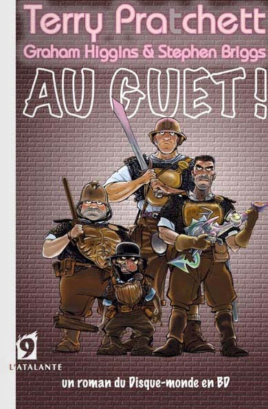 Couverture de l'album Un roman du Disque-Monde en BD Au Guet !