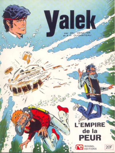 Couverture de l'album Yalek Tome 3 L'empire de la peur
