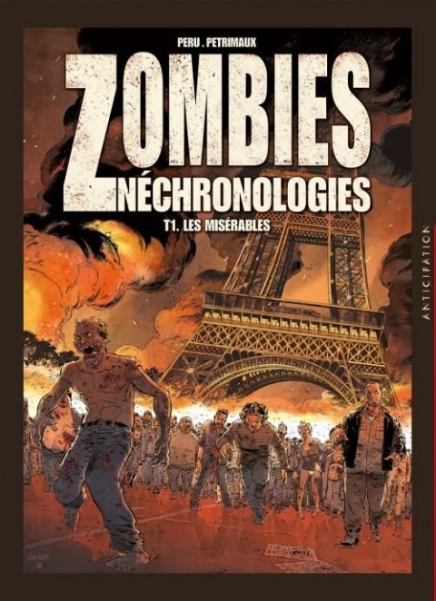 Couverture de l'album Zombies Néchronologies Tome 1 Les Misérables