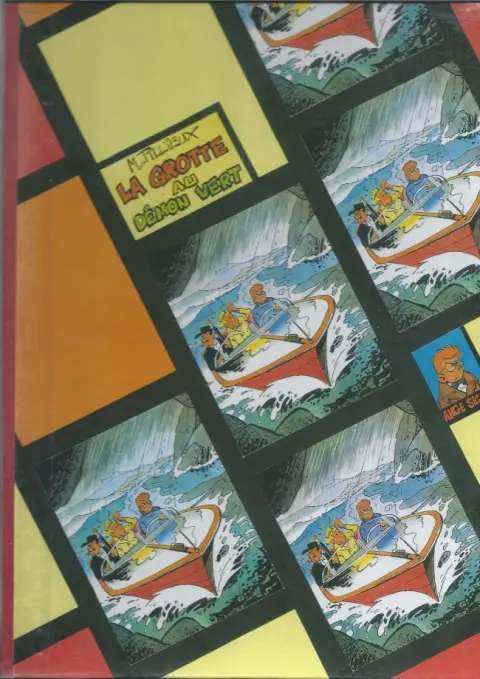 Couverture de l'album Ange Signe Tome 1 La grotte au démon vert
