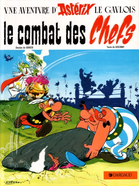 Couverture de l'album Astérix Tome 7 Le combat des chefs