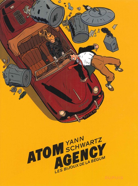 Couverture de l'album Atom Agency Tome 1 Les Bijoux de la Bégum