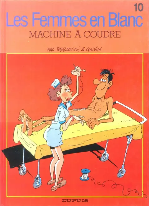 Couverture de l'album Les Femmes en Blanc Tome 10 Machine à coudre