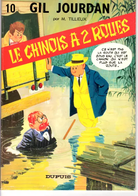 Gil Jourdan Tome 10 Le chinois à 2 roues