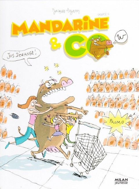 Couverture de l'album Mandarine & Cow Tome 5 Jus d'orange