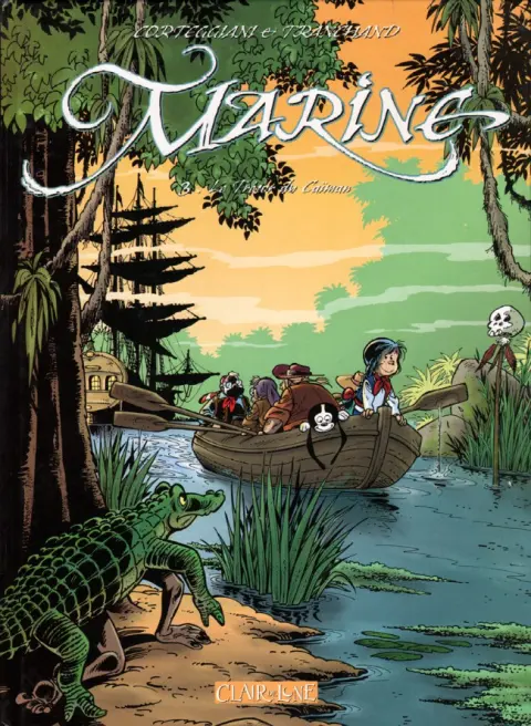 Couverture de l'album Marine Tome 3 Le trésor du caïman