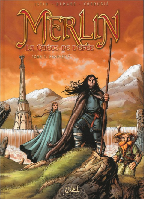 Couverture de l'album Merlin - La quête de l'épée Tome 1 Prophétie