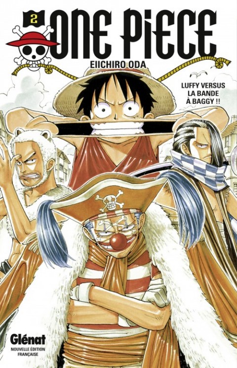 Couverture de l'album One Piece Tome 2 Luffy versus la bande à Baggy !!
