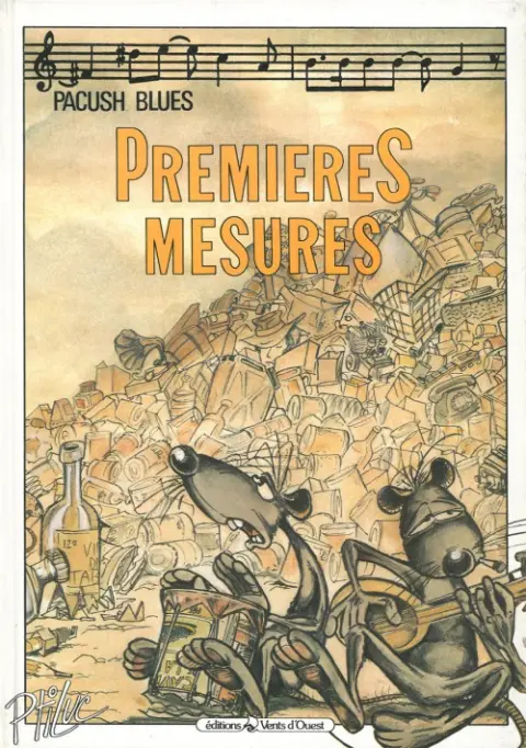 Couverture de l'album Pacush Blues Tome 1 Premieres Mesures
