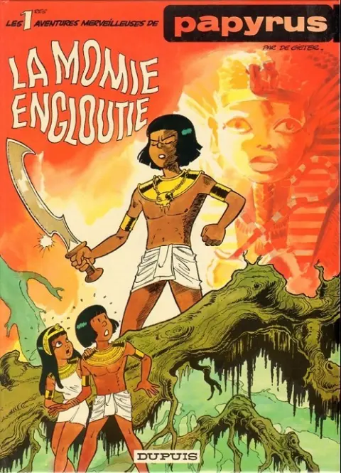 Couverture de l'album Papyrus Tome 1 La momie engloutie