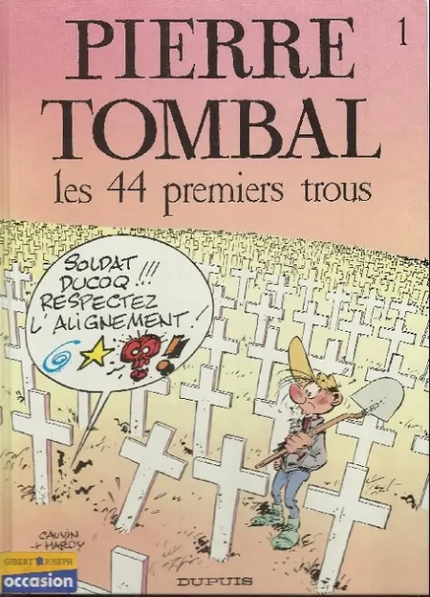 Couverture de l'album Pierre Tombal Tome 1 Les 44 premiers trous