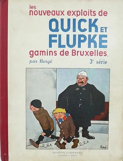 Couverture de l'album Quick et Flupke - Gamins de Bruxelles 3e série