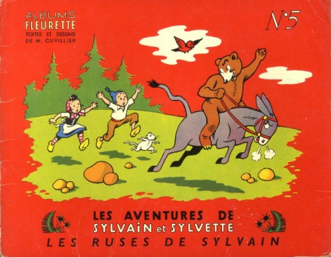 Couverture de l'album Sylvain et Sylvette Tome 5 Les ruses de Sylvain