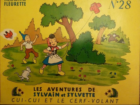 Couverture de l'album Sylvain et Sylvette Tome 28 Cui-cui et le cerf volant