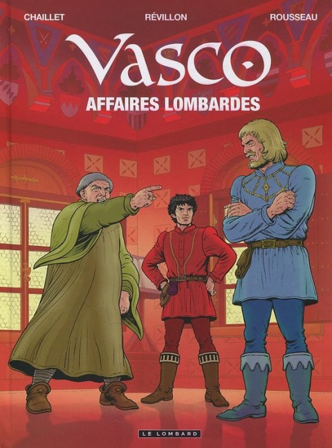 Couverture de l'album Vasco Tome 29 Affaires lombardes