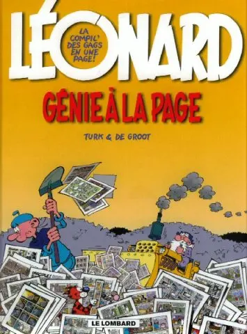Léonard Génie à la page