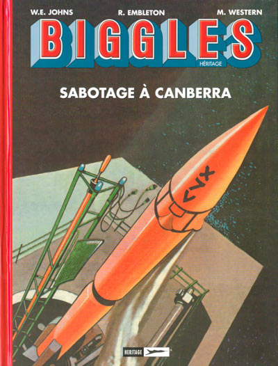Couverture de l'album Biggles Tome 2 Sabotage à Canberra