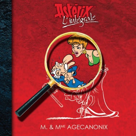 Couverture de l'album Astérix L'Intégrale M. & Mme Agecanonix