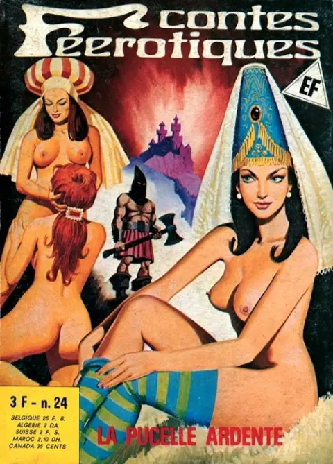 Contes féérotiques Tome 24 La pucelle ardente