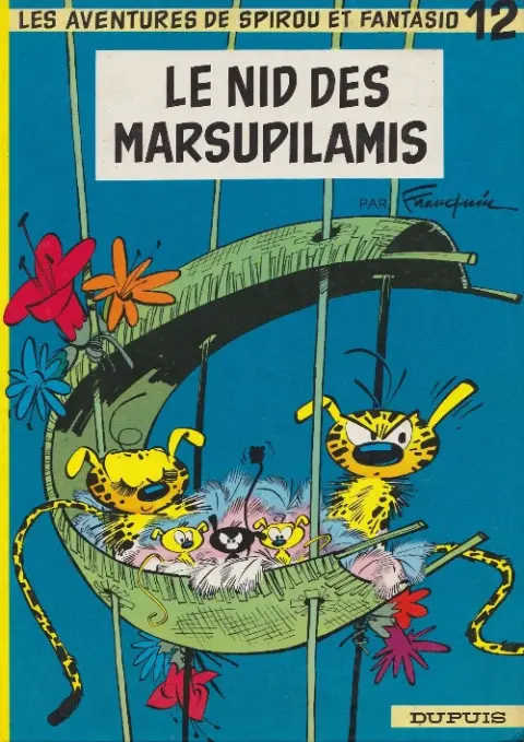 Couverture de l'album Spirou et Fantasio Tome 12 Le nid des Marsupilamis