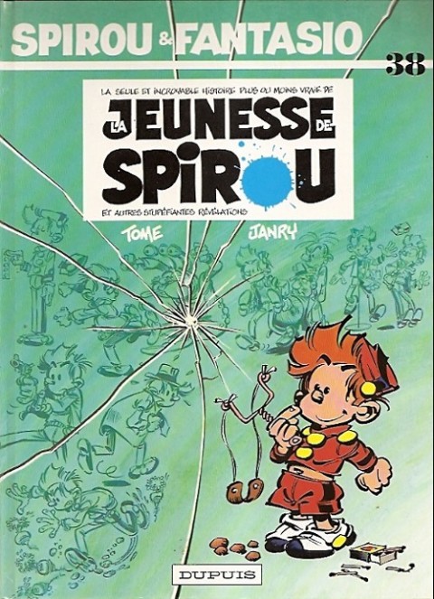 Couverture de l'album Spirou et Fantasio Tome 38 La Jeunesse de Spirou