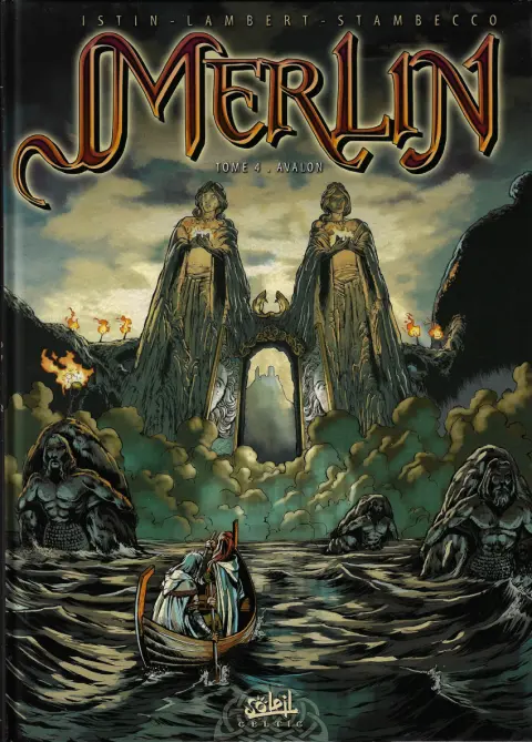 Couverture de l'album Merlin Tome 4 Avalon